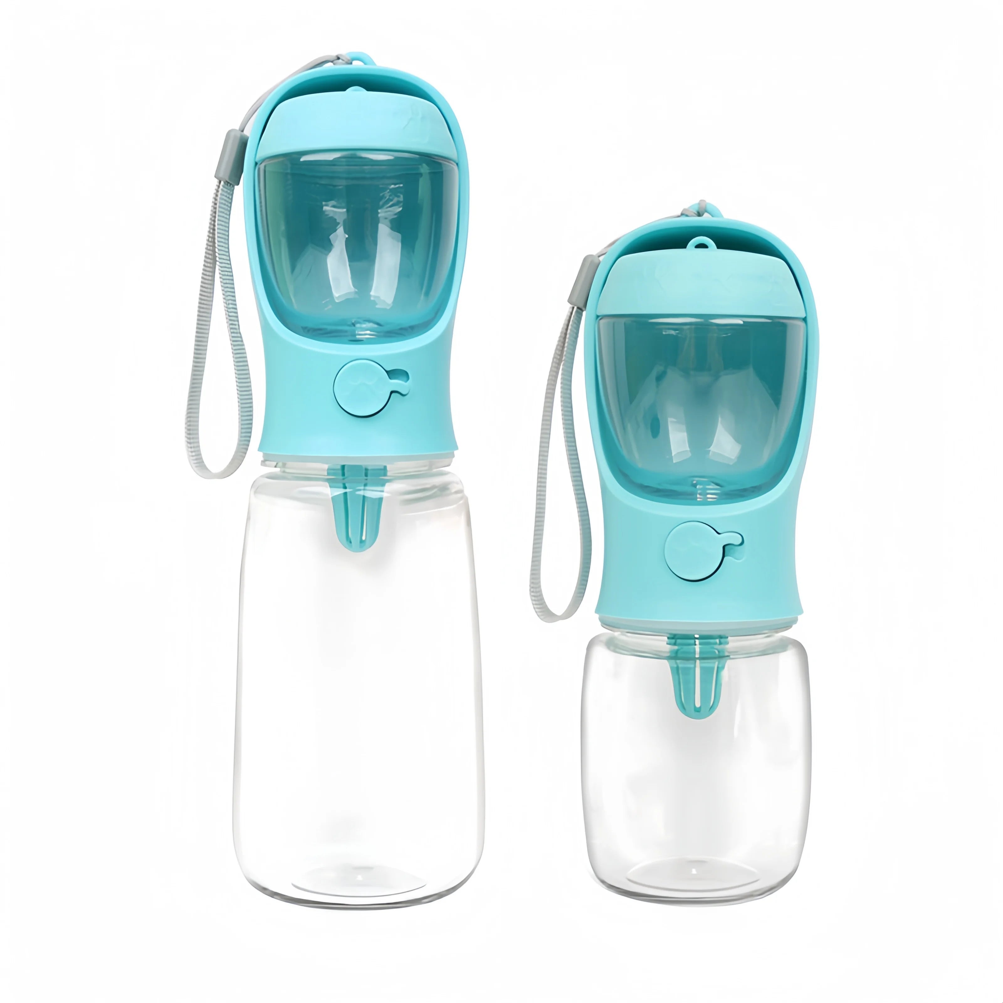 2 In1Portable Food Grade Material Dog Cat Travel Pet Water Cup Bottle With Food Dispenser Puppy Water Bottle Pets Water Bottle