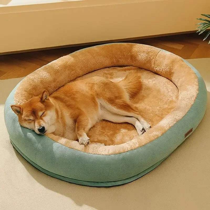 Four Seasons Universal Dog Bed Cat Bed Plush Bed Wear-resistant Non-stick Pet Supplies