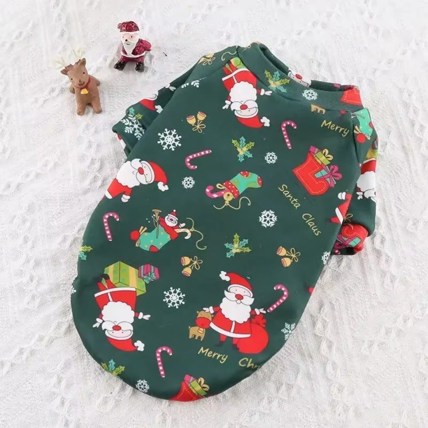 Christmas Dog Clothes Pet Clothes for Small Medium Dogs Pet Chihuahua Pets Hoodies Warm New Year Dog Clothing Yorkshire