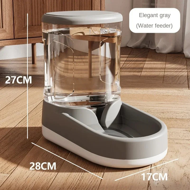 Dog Water Dispenser Cat Automatic Pet Feeder Dog Water Feeding Cat Drinking Water Flowing Water without Inserting Electric