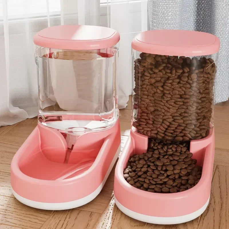 Dog Water Dispenser Cat Automatic Pet Feeder Dog Water Feeding Cat Drinking Water Flowing Water without Inserting Electric